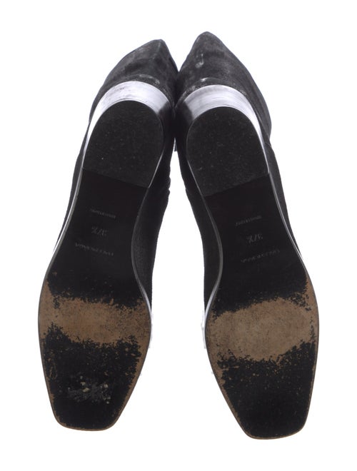 Balenciaga Suede Riding Boots