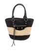 Balenciaga Raffia Panier
