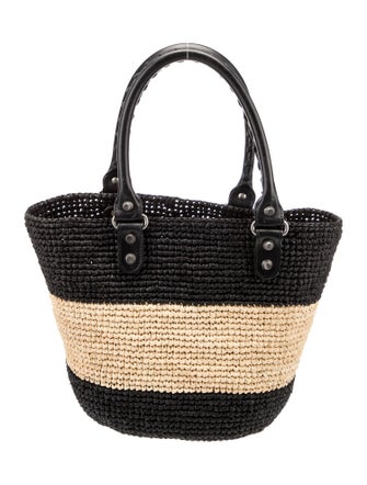 Balenciaga Raffia Panier