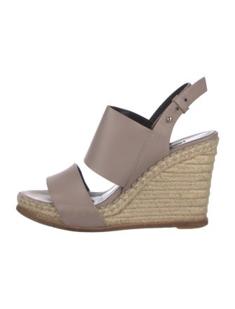 Balenciaga Leather Espadrilles