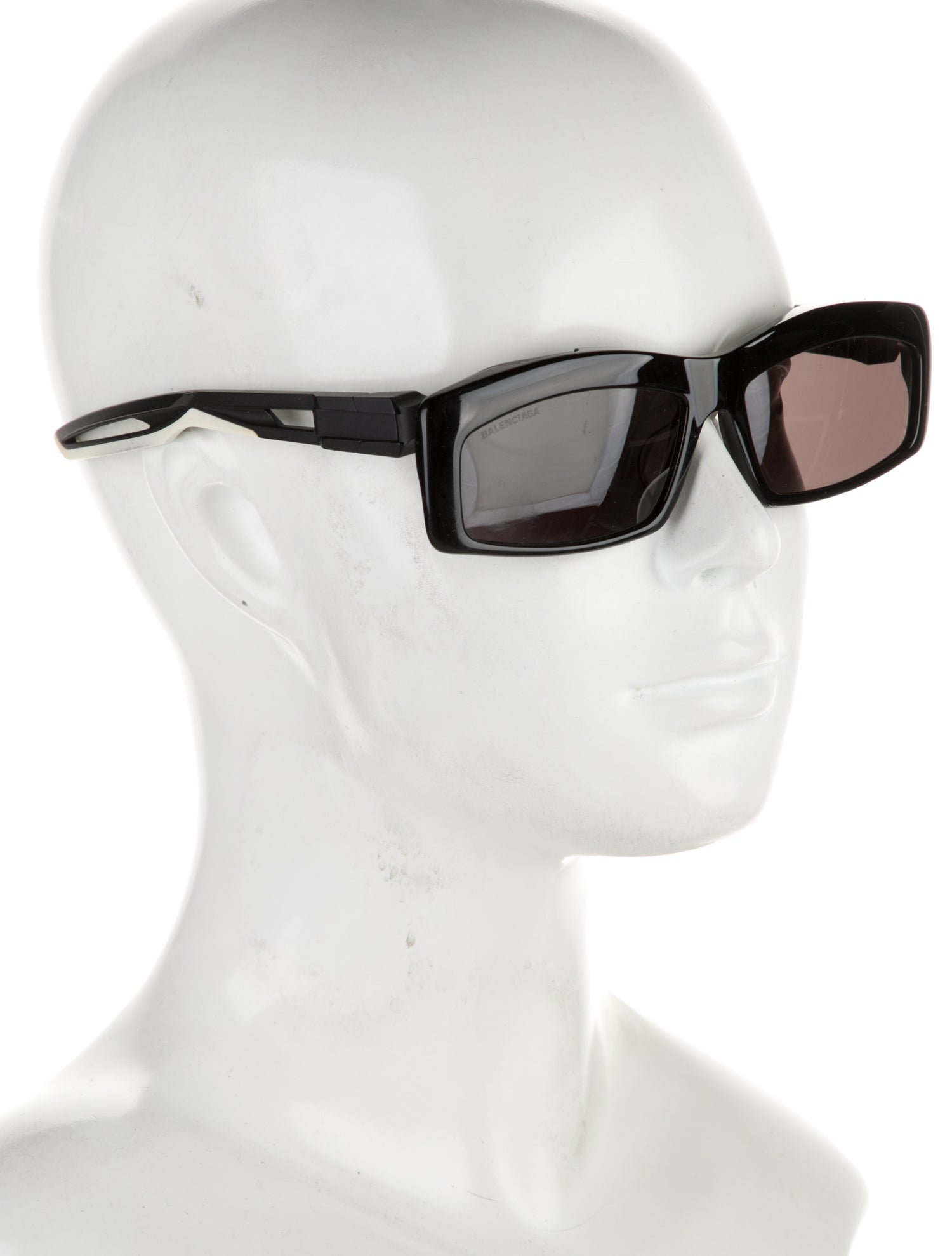 Balenciaga Square Tinted Sunglasses