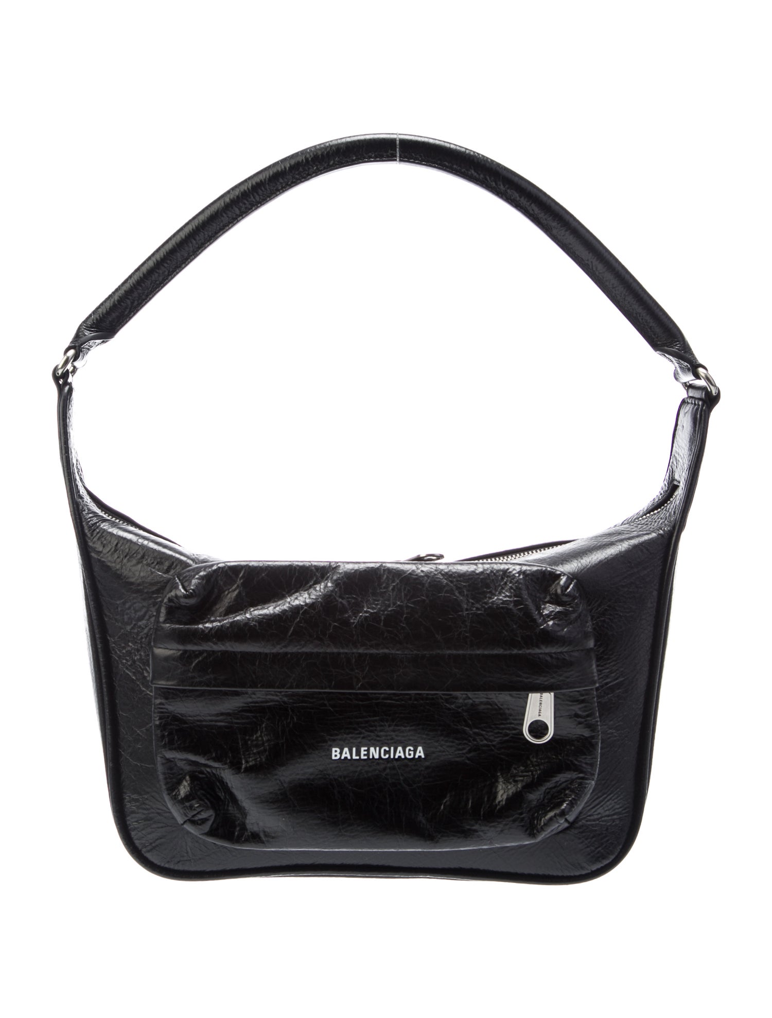 Balenciaga Women Black Leather Modu Shoulder Bag main image 1
