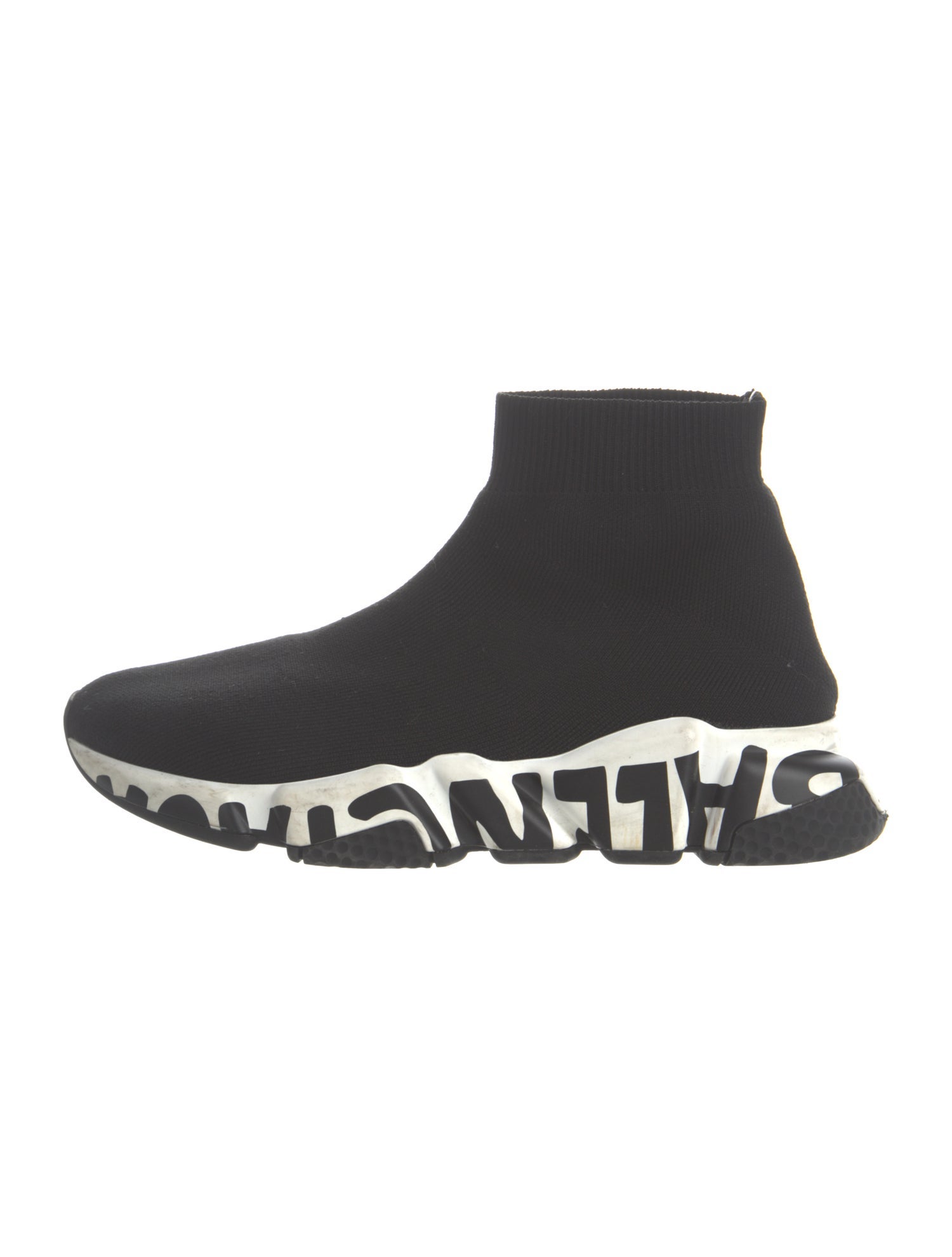 Balenciaga Speed Trainer 'Graffiti' Sock Sneakers
