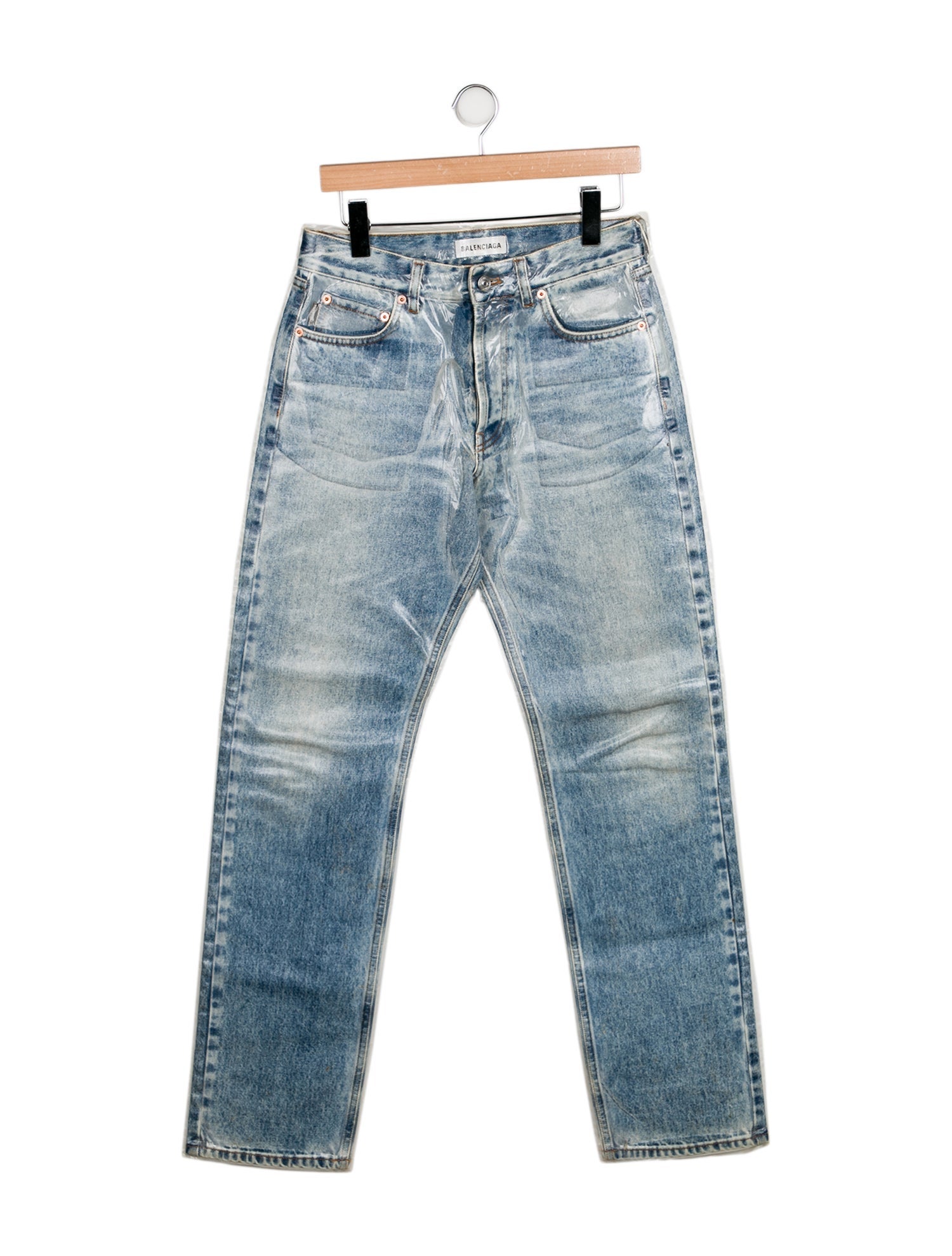 Balenciaga 2018 Straight Leg Jeans