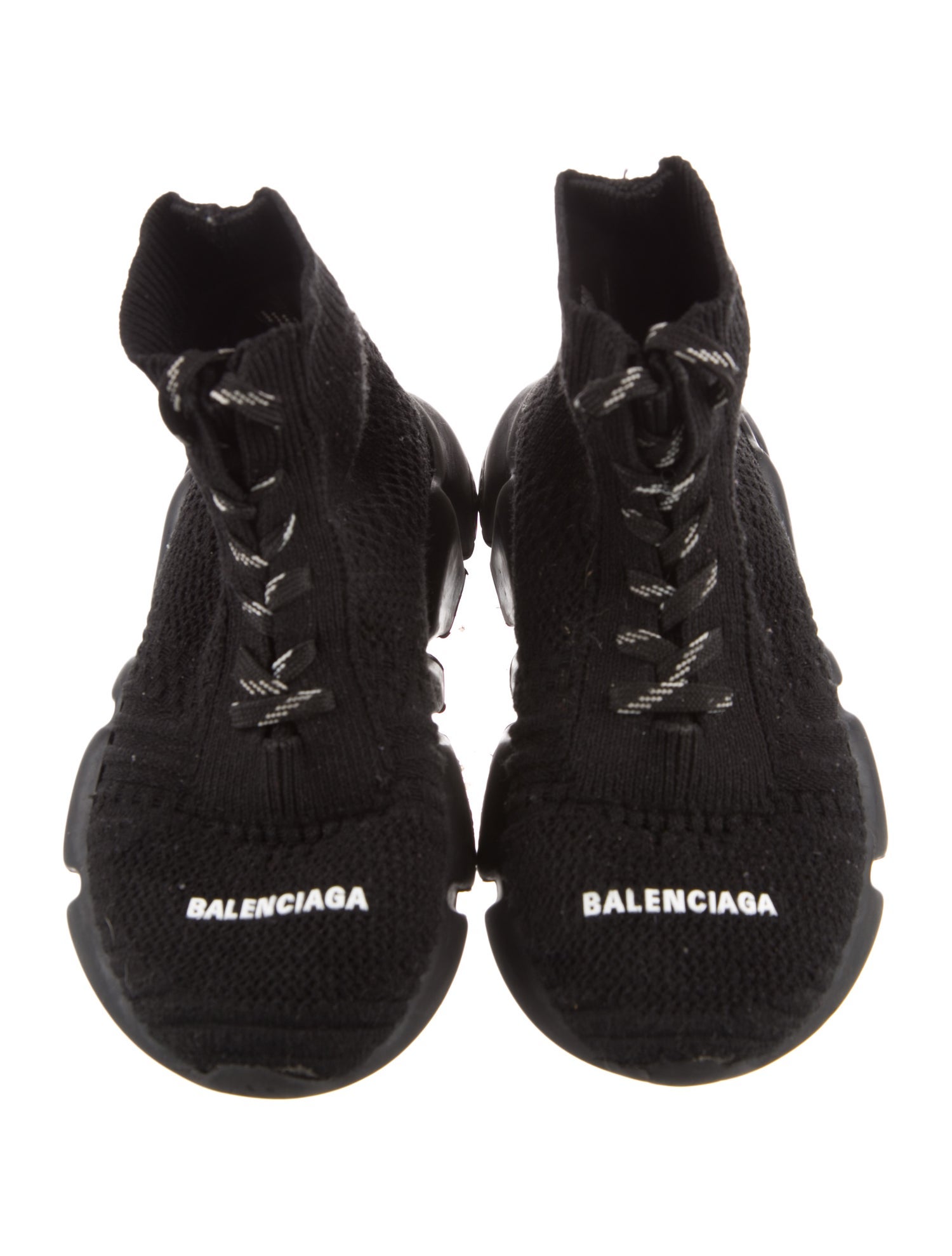 Balenciaga Kid's Lace-Up Speed Trainer