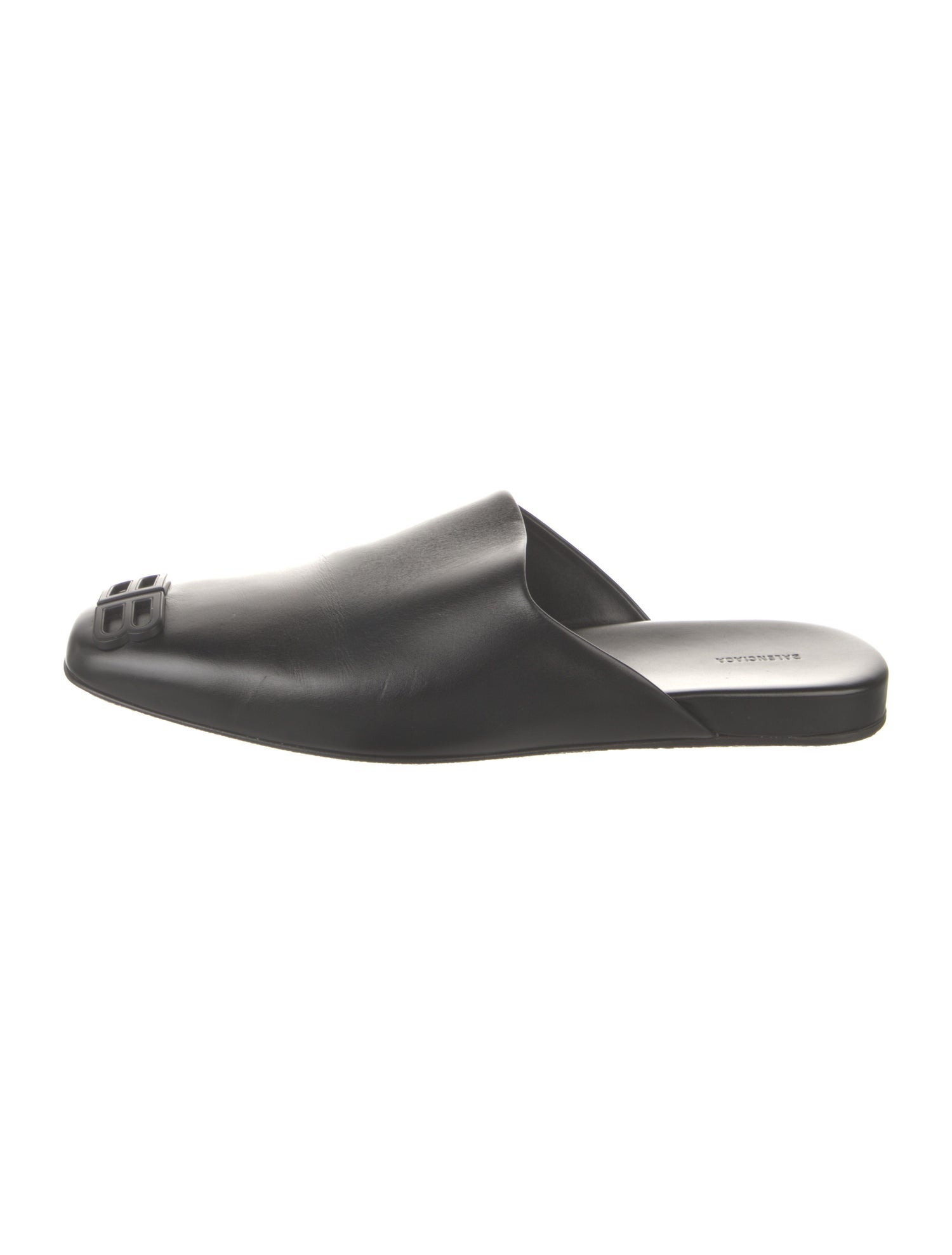 Balenciaga Leather Slippers