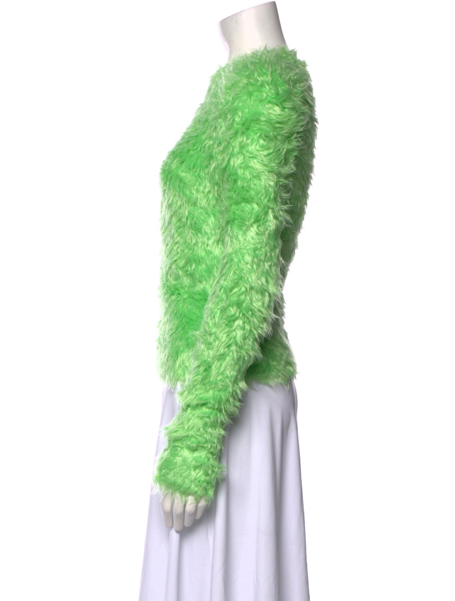 Balenciaga 2018 Faux Fur Sweater