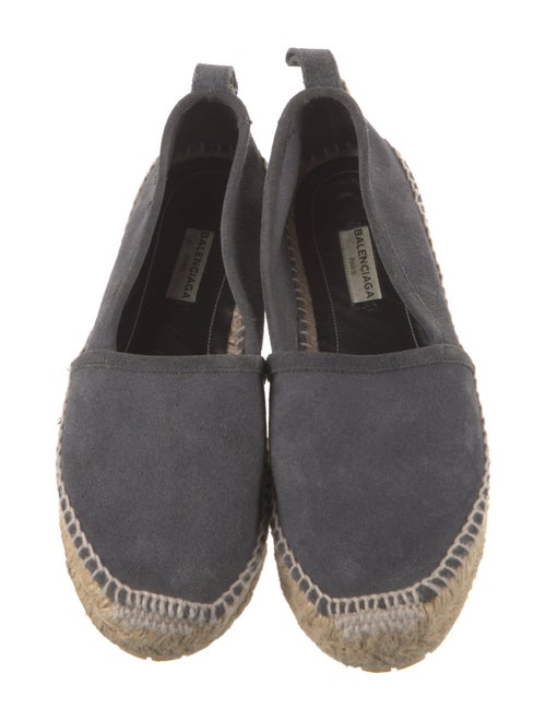 Balenciaga Suede Printed Espadrilles