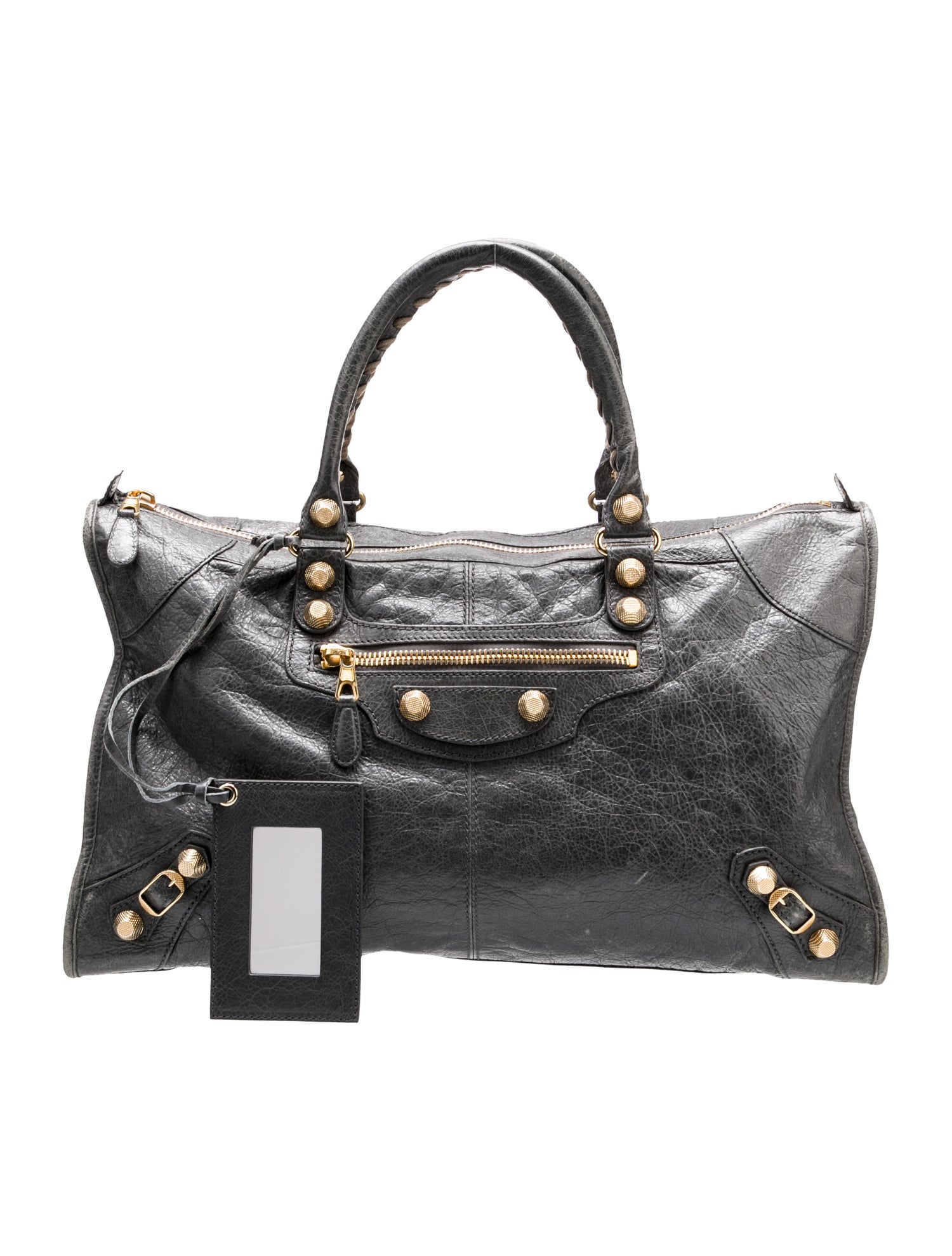 Balenciaga Leather Motocross Classic City