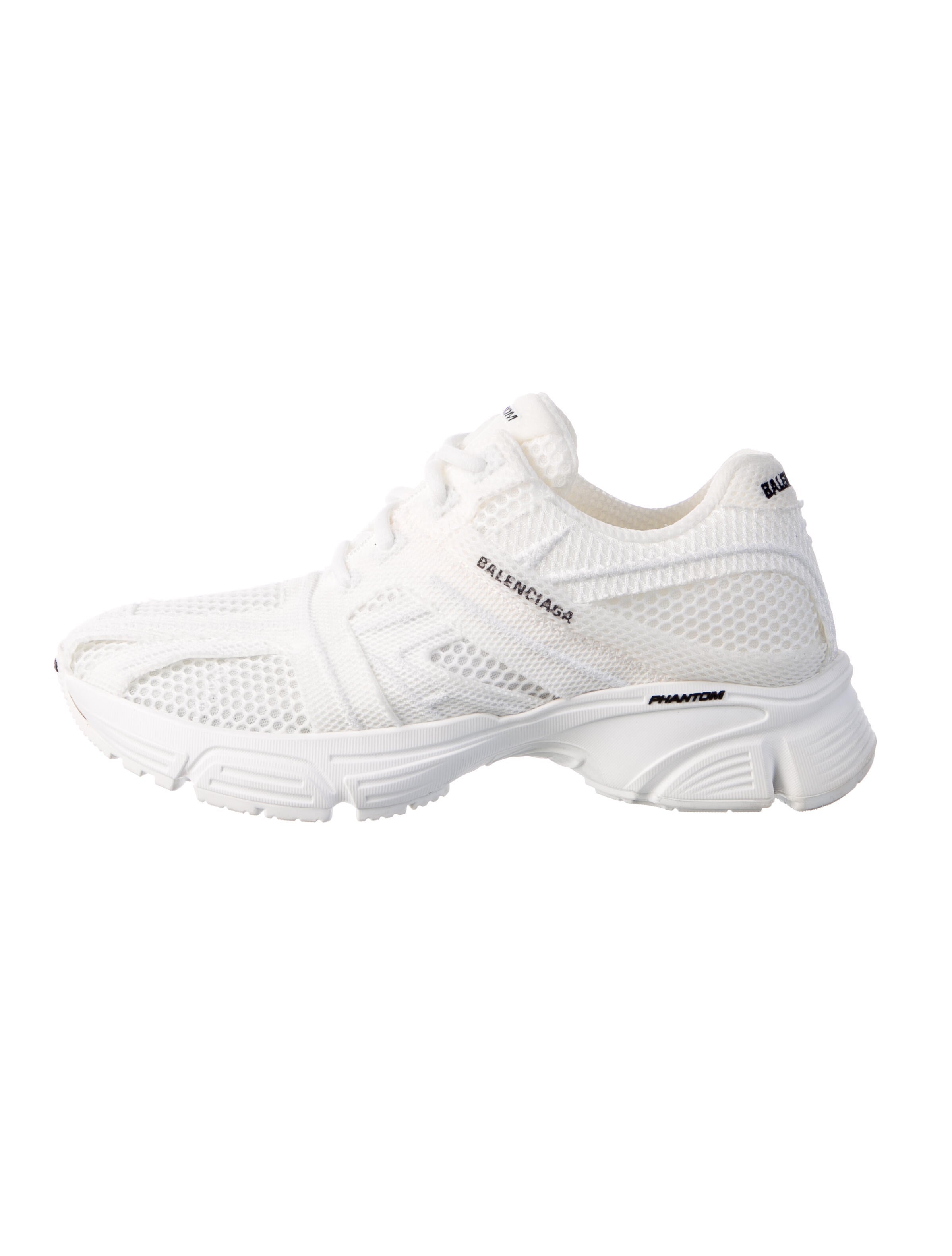 Balenciaga Phantom 'White' Athletic Sneakers