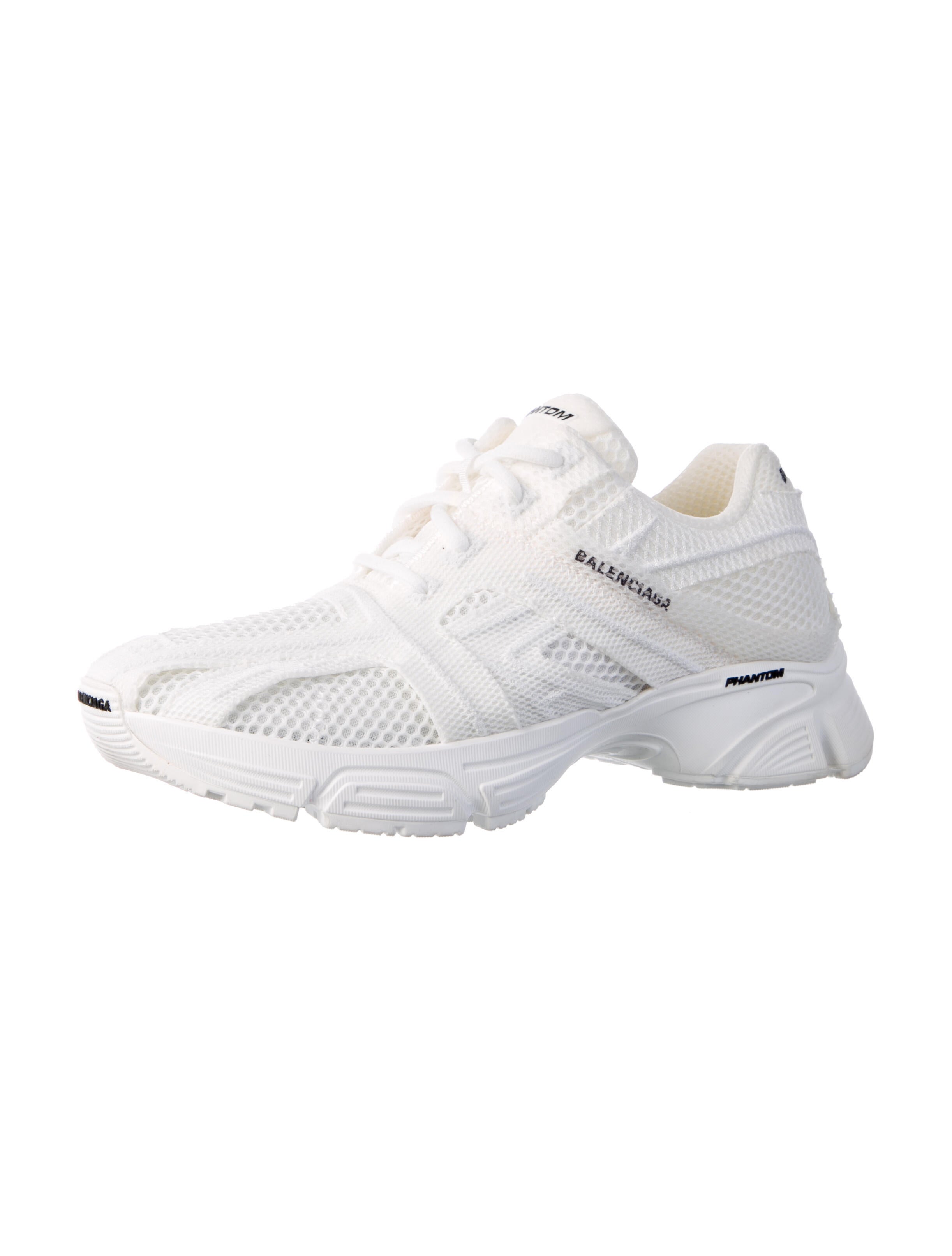 Balenciaga Phantom 'White' Athletic Sneakers