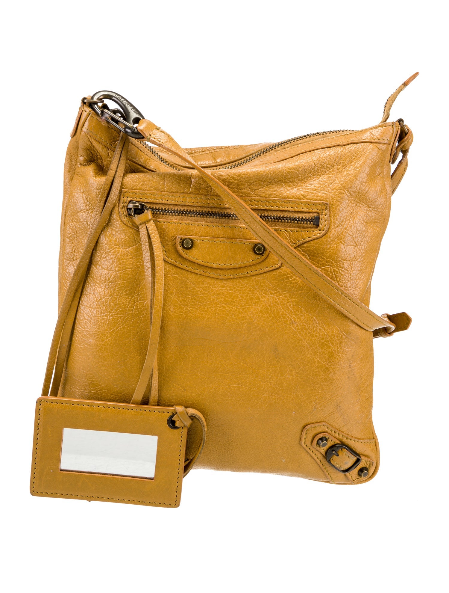 Balenciaga Leather Flat