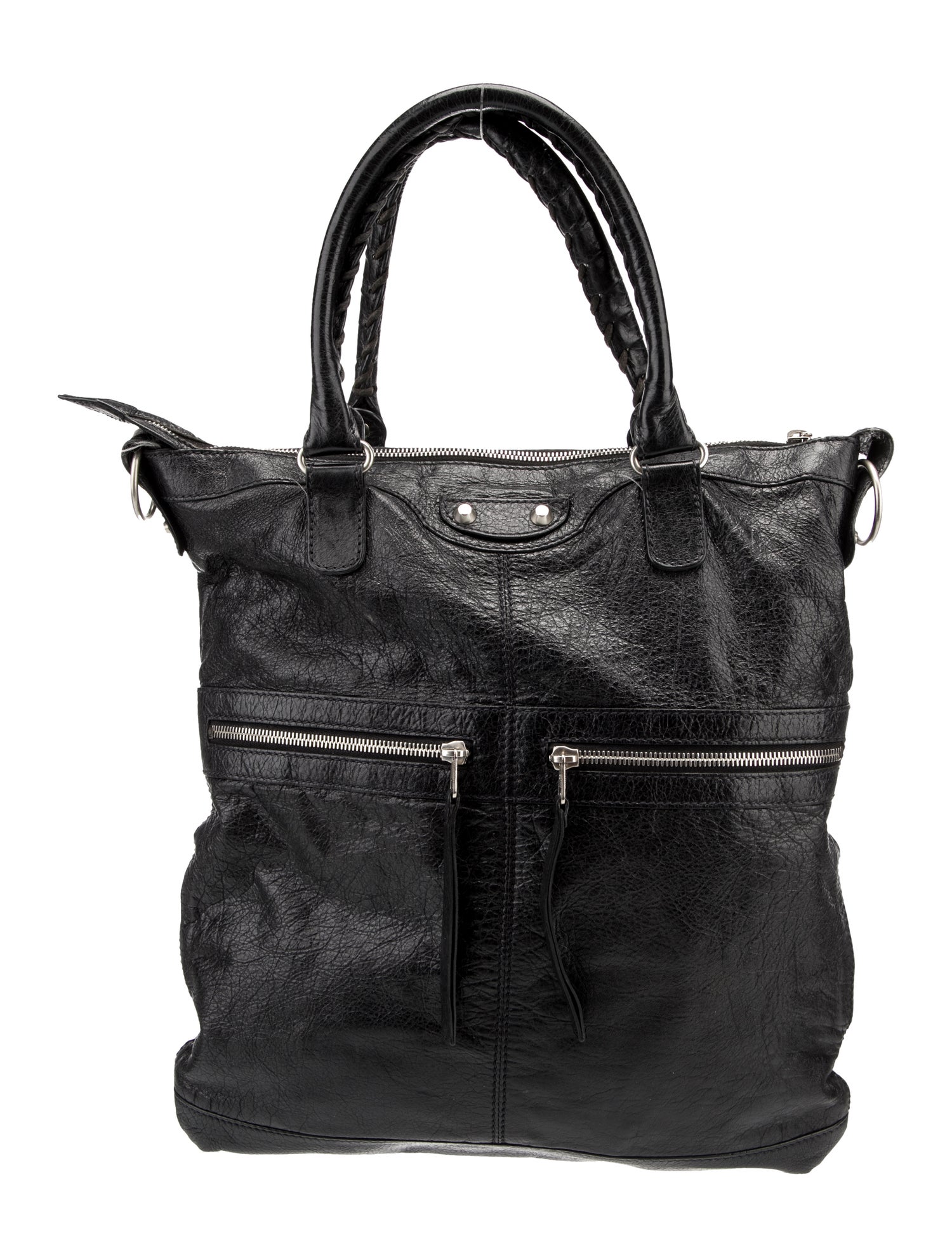 Balenciaga Leather Motocross Classic City