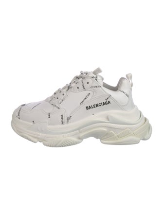 Balenciaga Triple S Allover (W) Chunky Sneakers