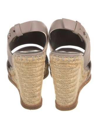 Balenciaga Leather Slingback Sandals