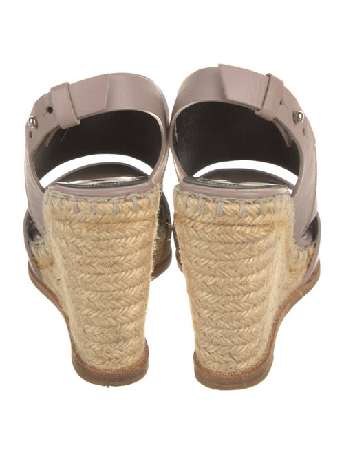 Balenciaga Leather Slingback Sandals