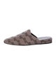 Balenciaga Monogram Pattern Canvas Mules