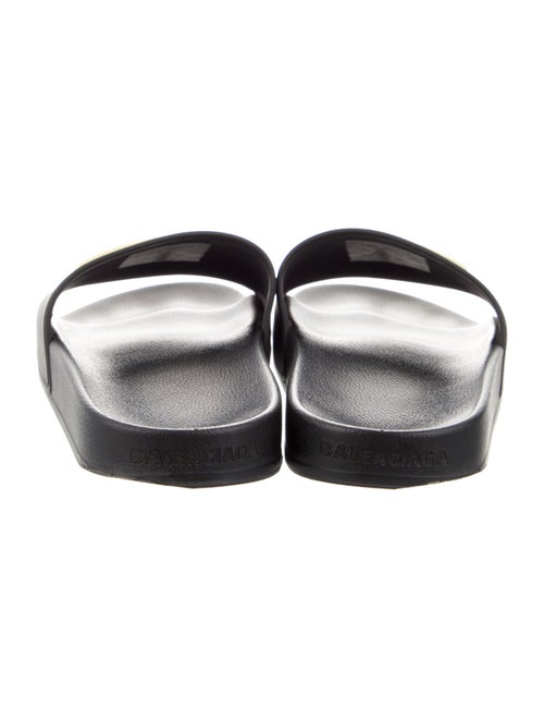 Balenciaga Rubber Printed Slides