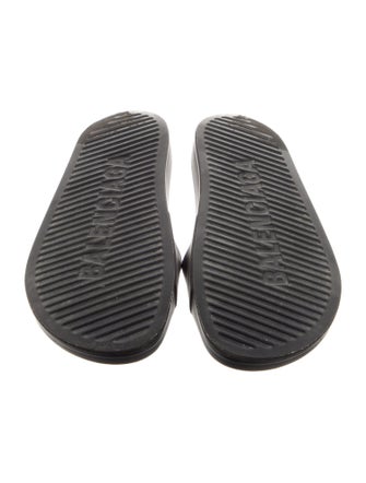 Balenciaga Rubber Printed Slides