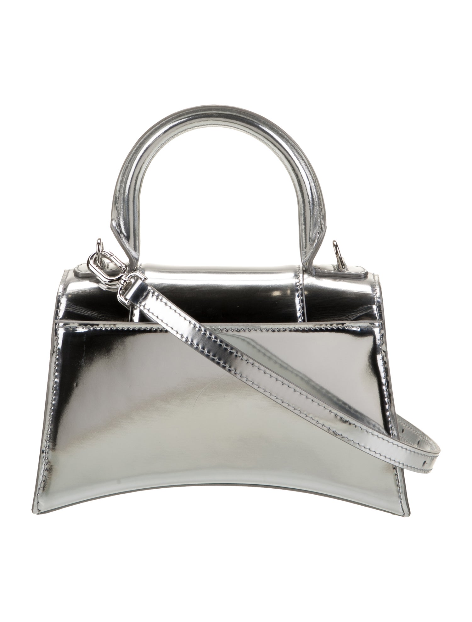 Balenciaga Patent Leather Hourglass XS 2023