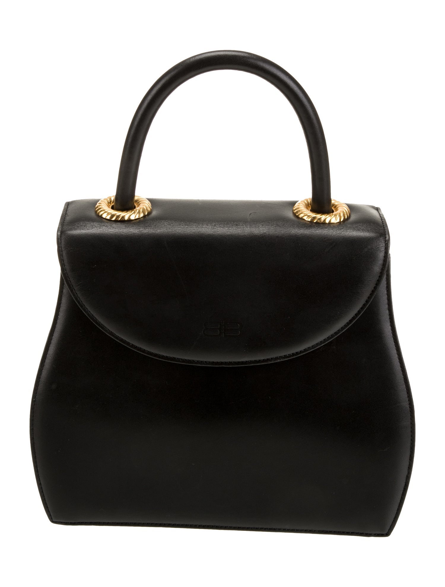 Balenciaga Leather Top Handle Bag Vintage