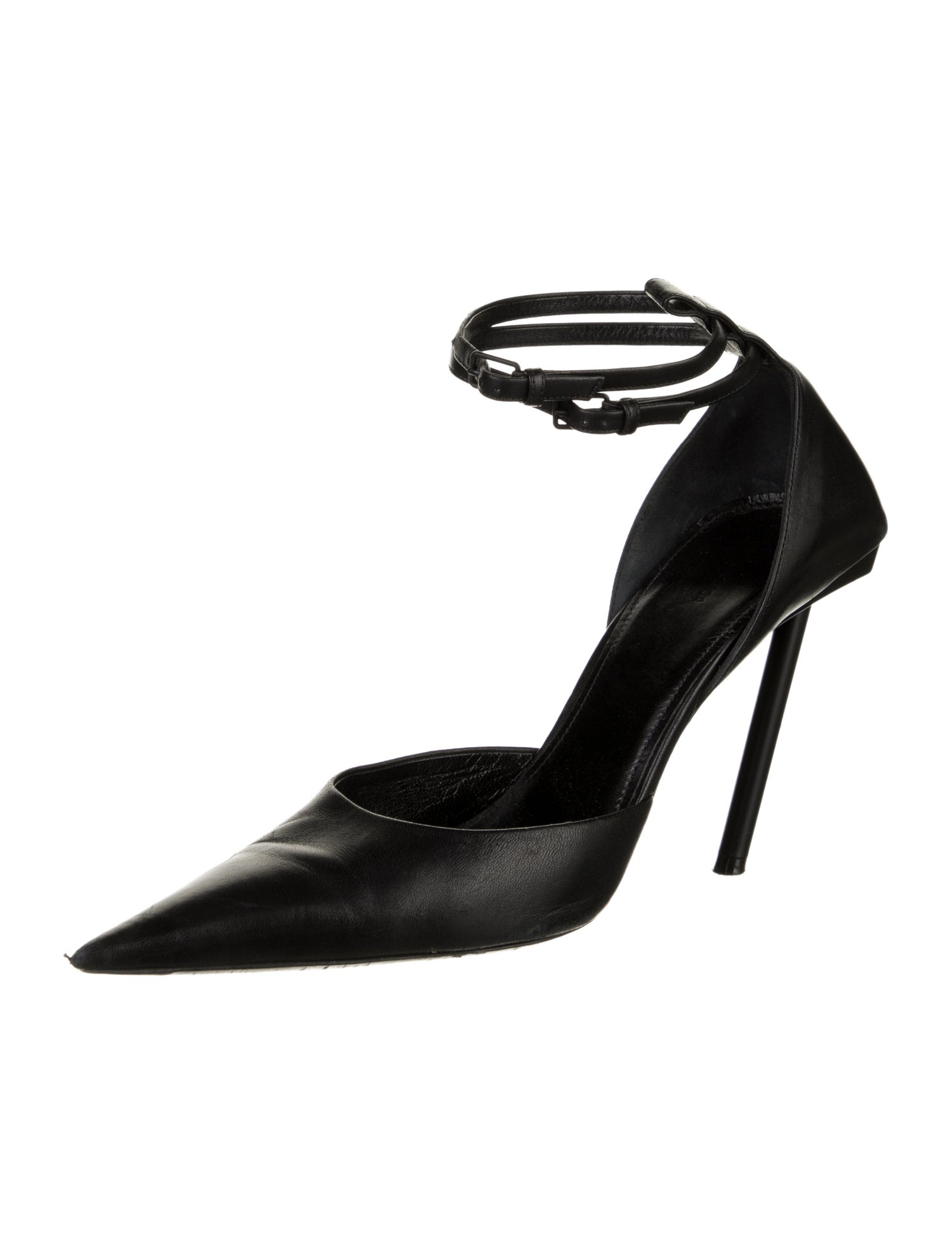 Balenciaga Leather D'Orsay Pumps