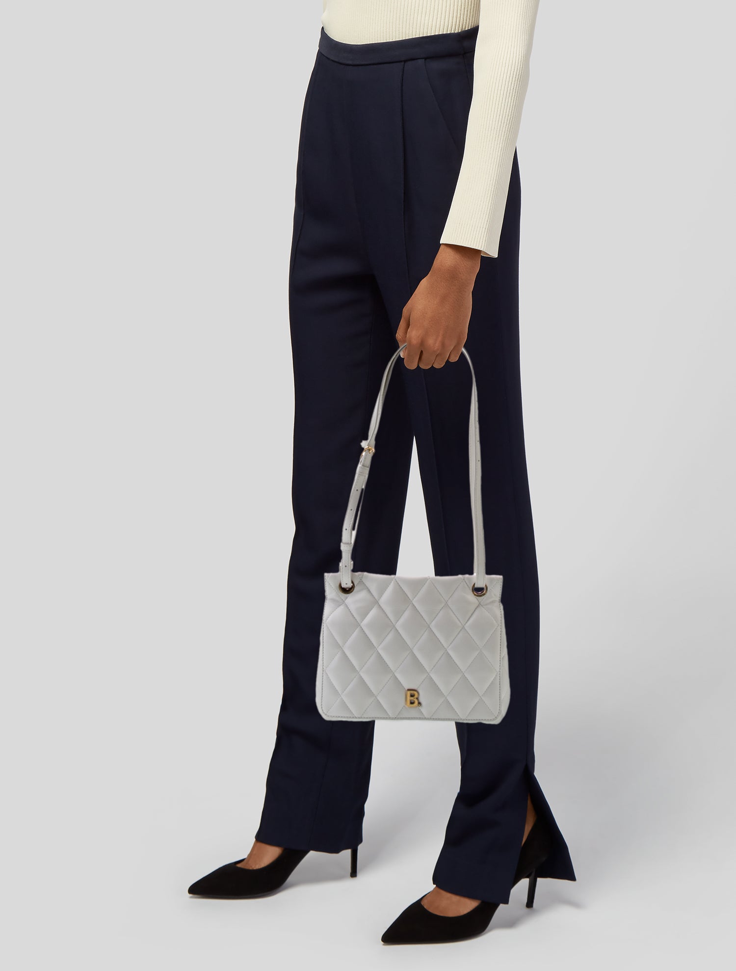 Balenciaga Leather Top Handle Bag