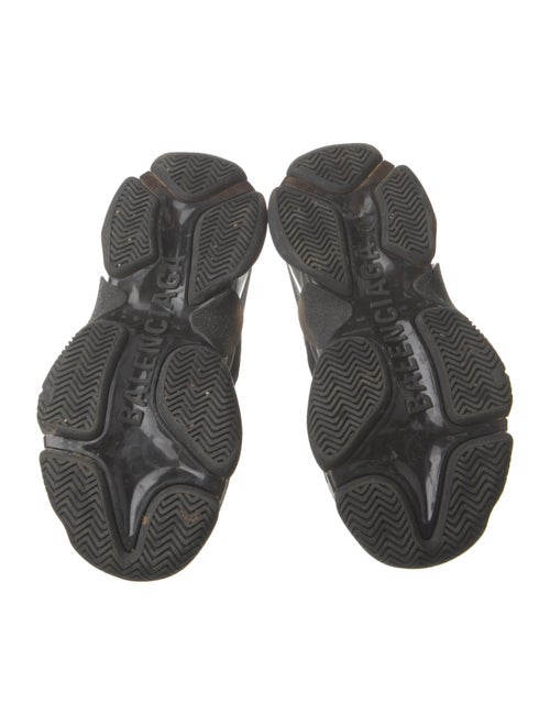 Balenciaga Triple S 'Black Iridescent' Chunky Sneakers