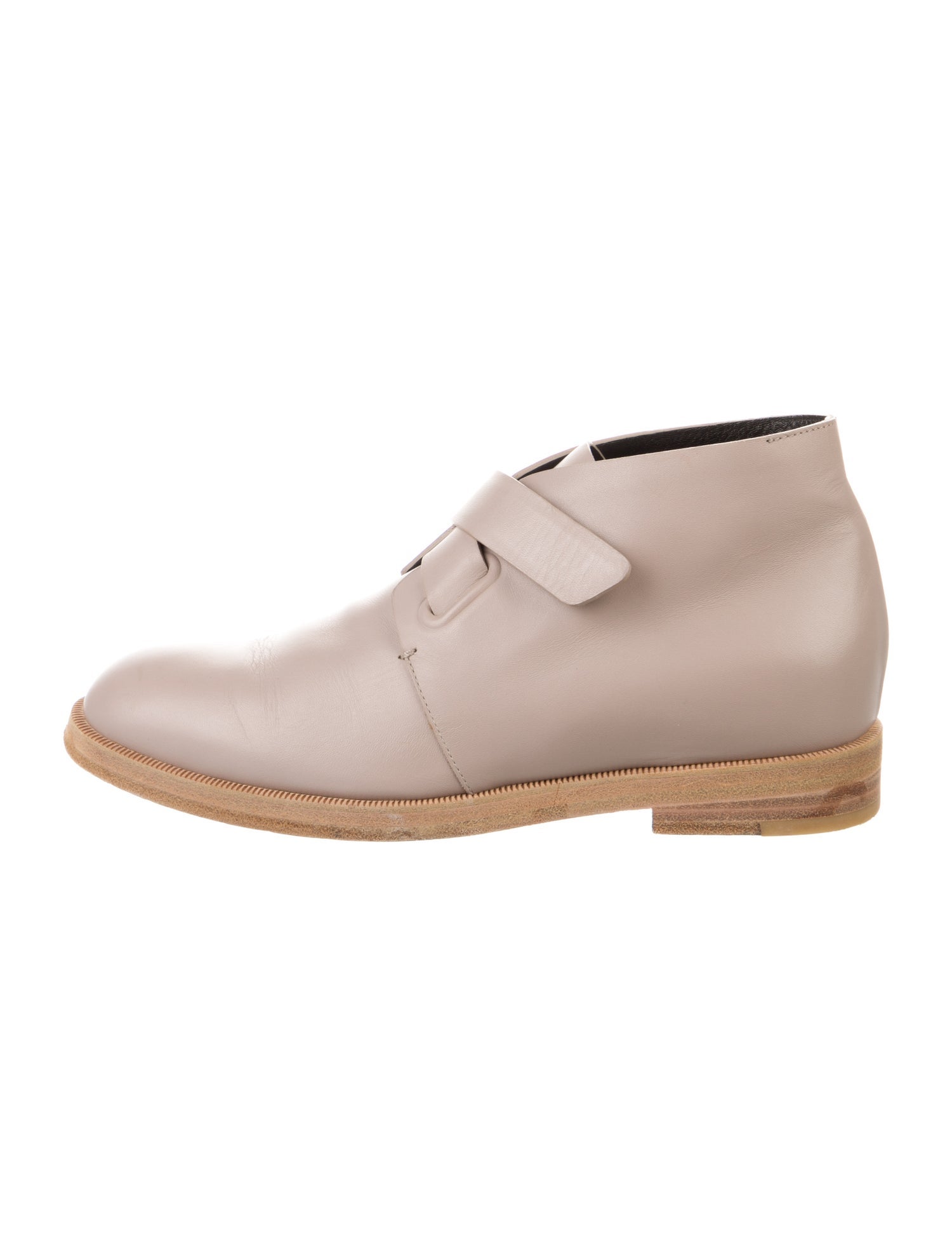 Balenciaga Leather Lace-Up Boots