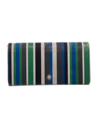 Balenciaga Bazaar Leather Wallet