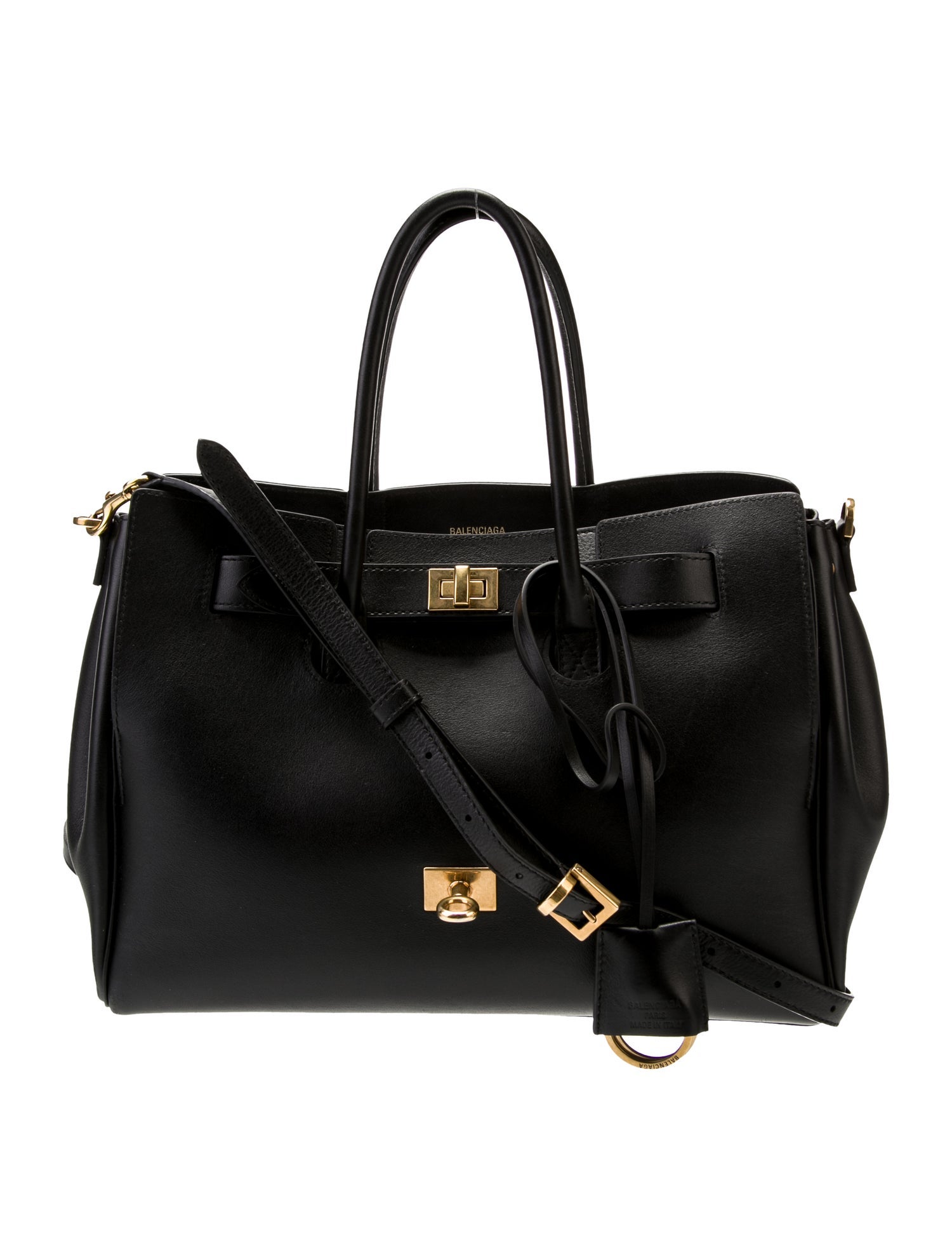 Balenciaga Leather Papier A4 Small