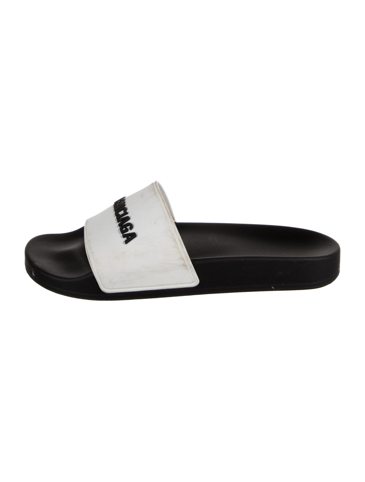 Balenciaga Rubber Printed Slides