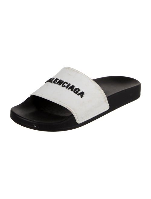 Balenciaga Rubber Printed Slides