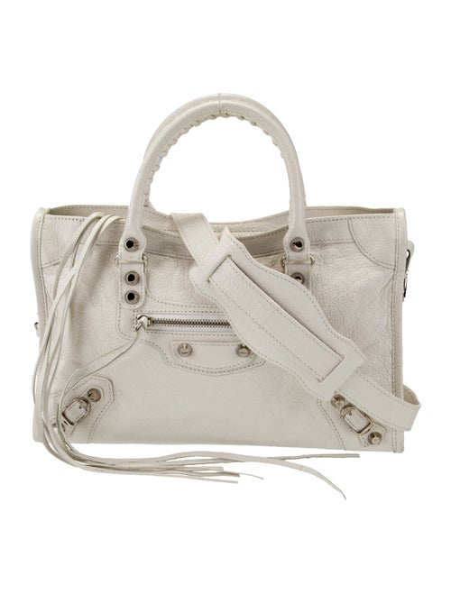 Balenciaga Leather Motocross Classic City Small