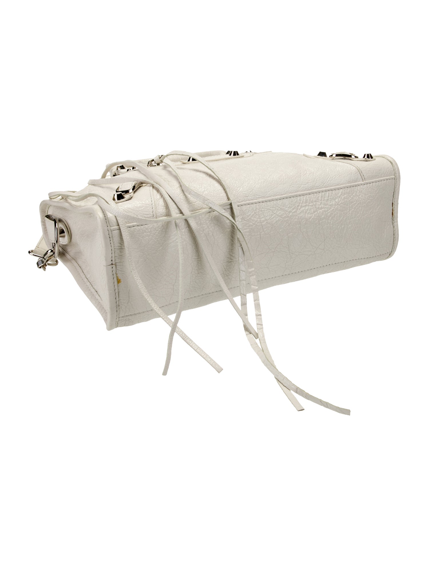 Balenciaga Leather Motocross Classic City Small