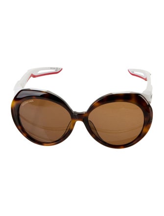 Balenciaga Round Tinted Sunglasses