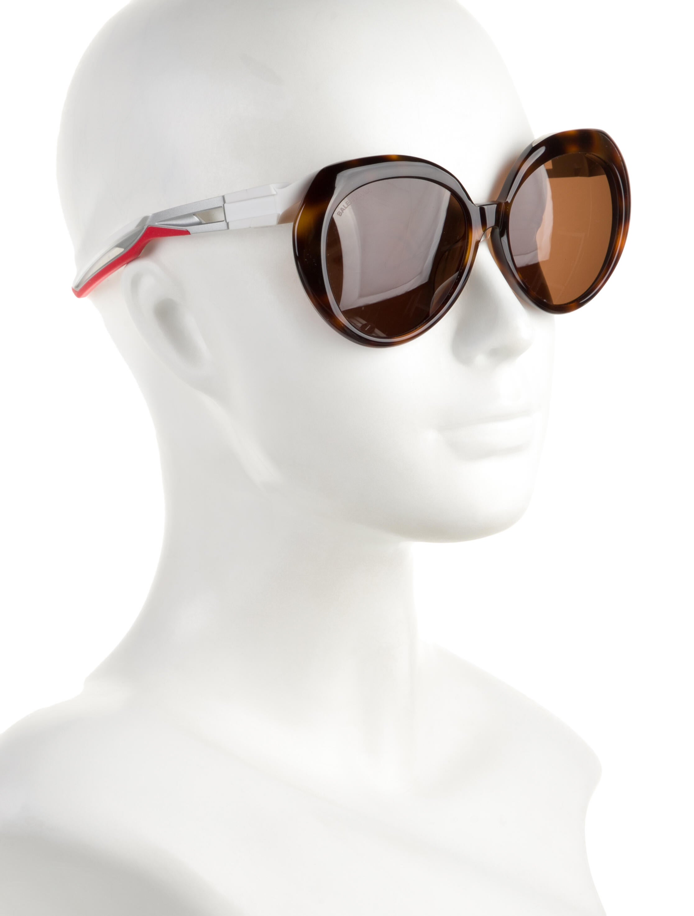 Balenciaga Round Tinted Sunglasses