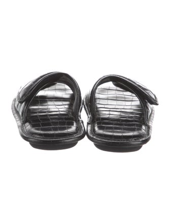 Balenciaga Leather Slides