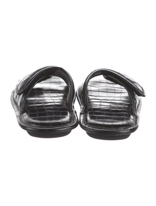 Balenciaga Leather Slides