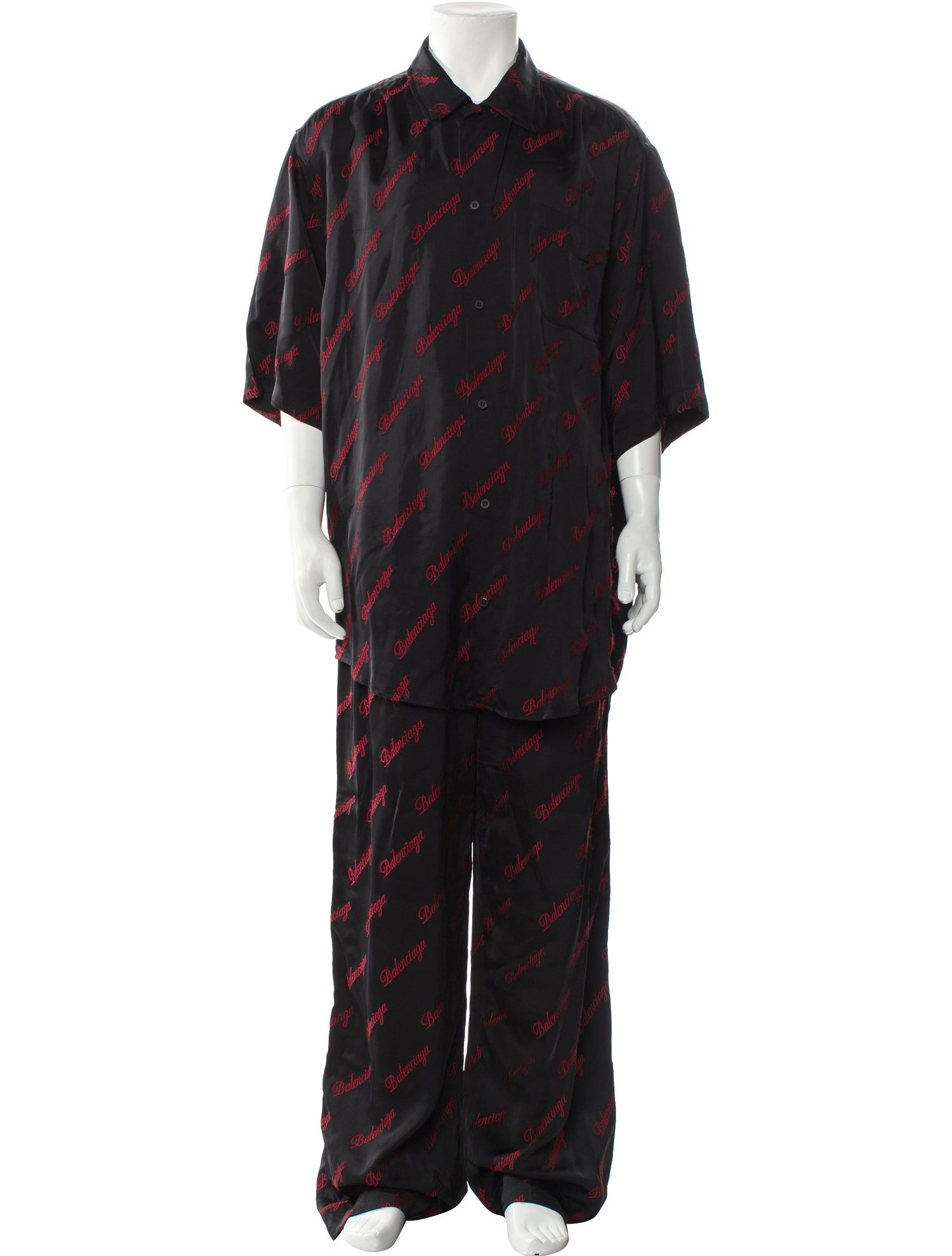 Balenciaga 2021 Printed Shirt