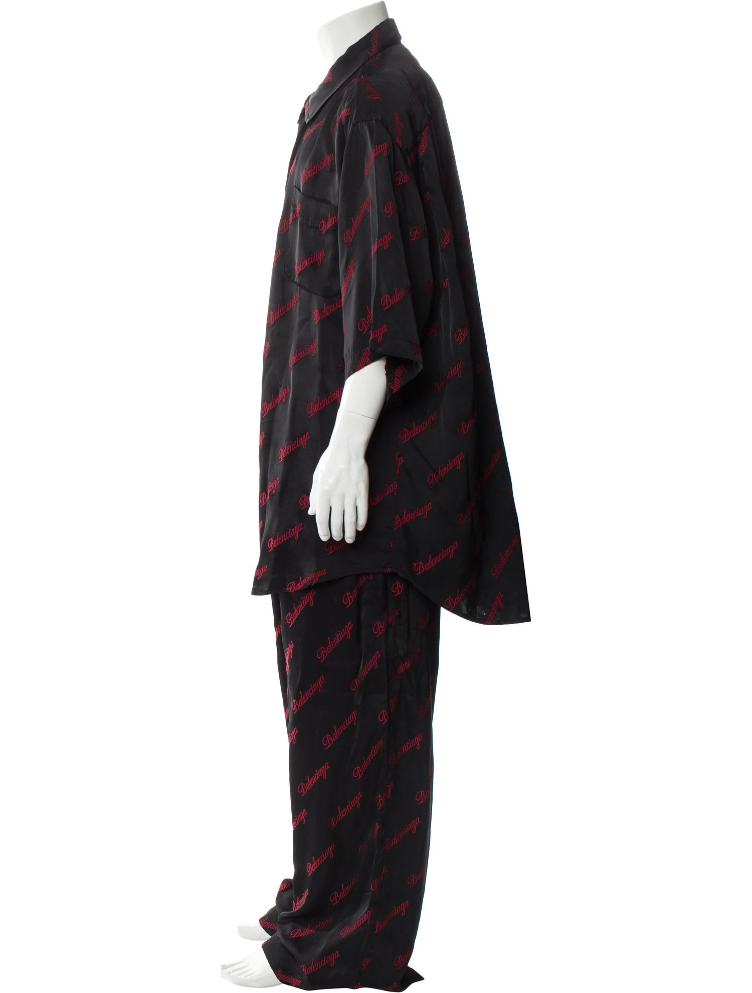 Balenciaga 2021 Printed Shirt