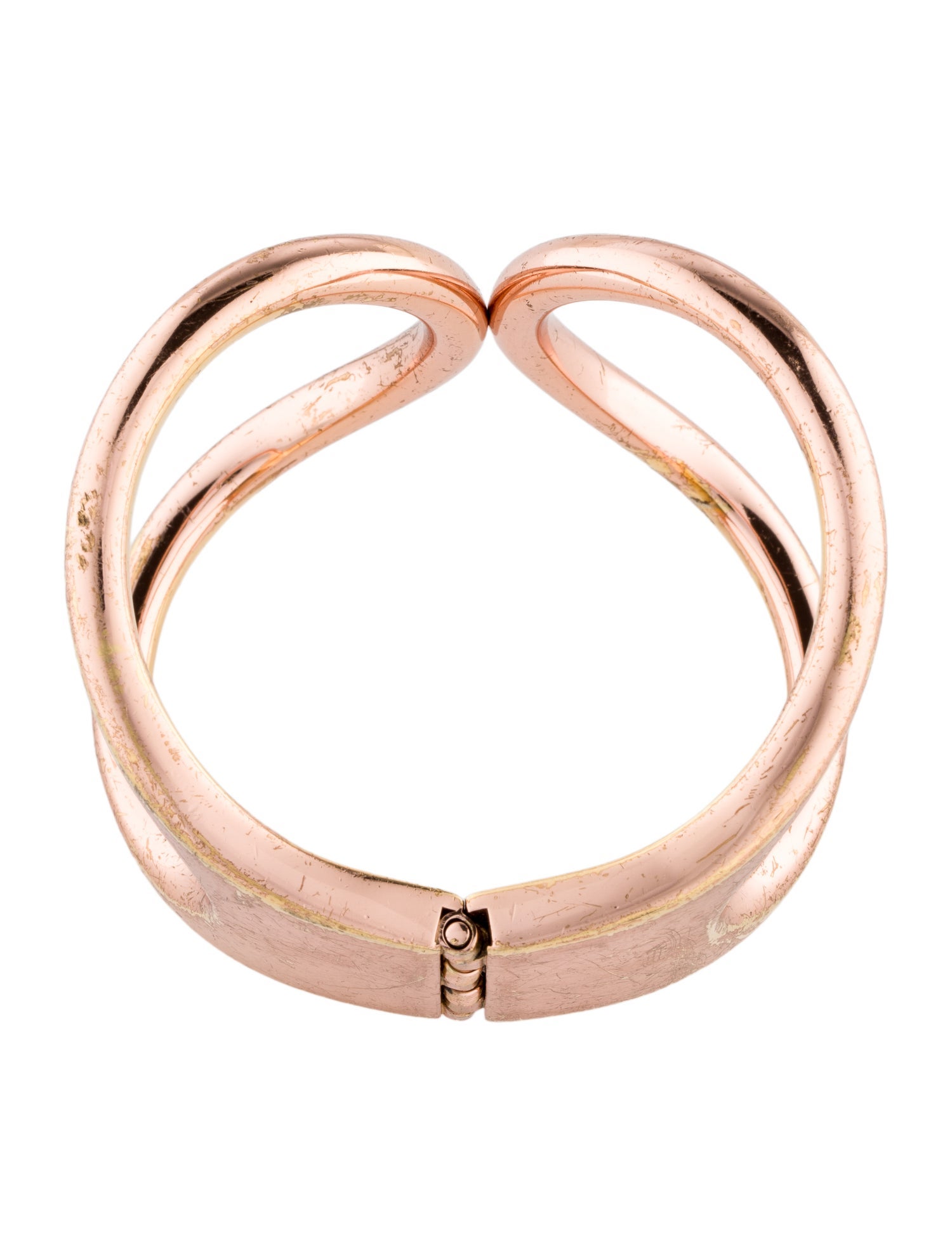 Balenciaga Hinged Cuff Bracelet