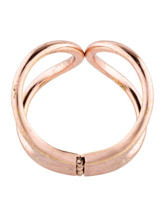 Balenciaga Hinged Cuff Bracelet