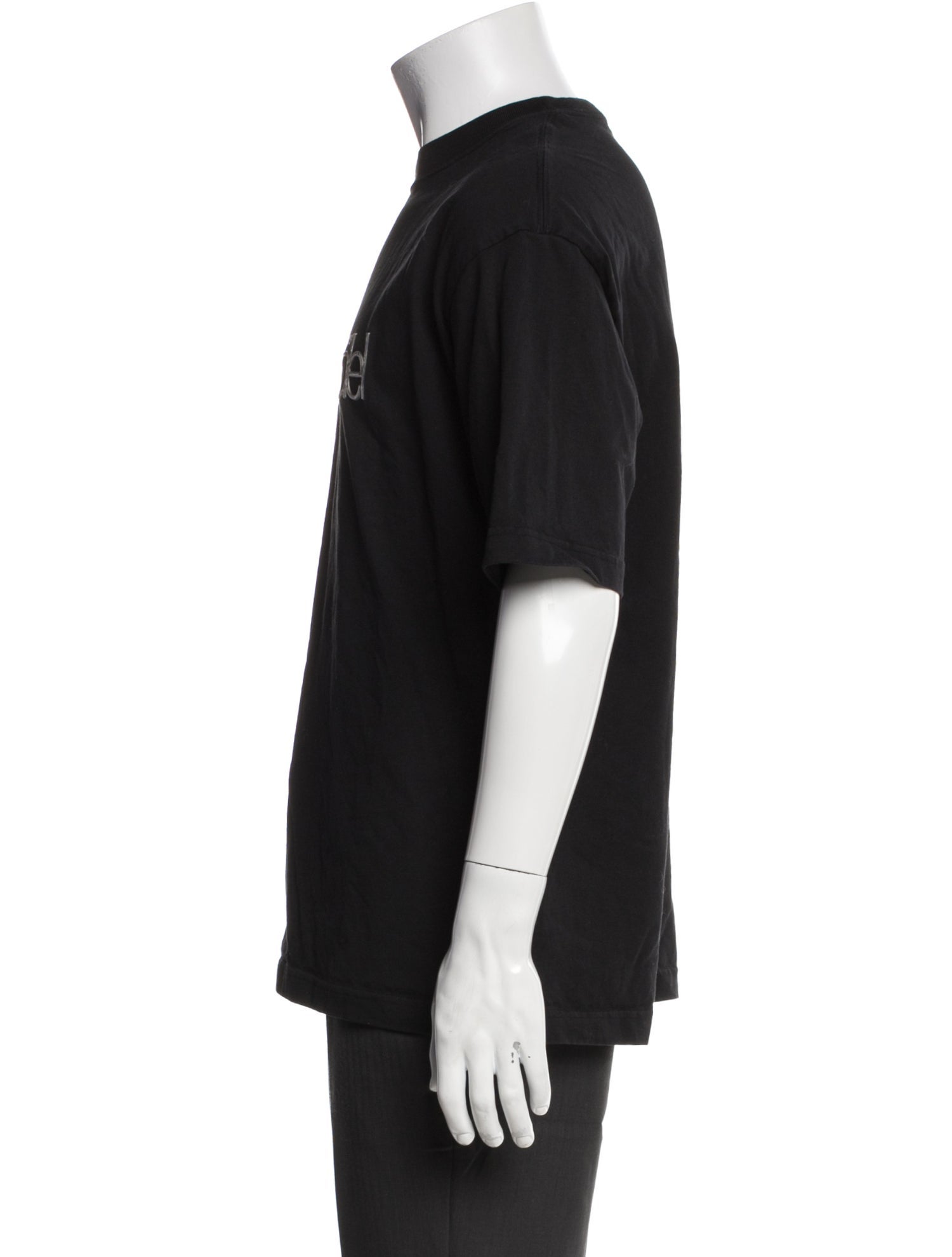 Balenciaga Graphic Print Crew Neck T-Shirt