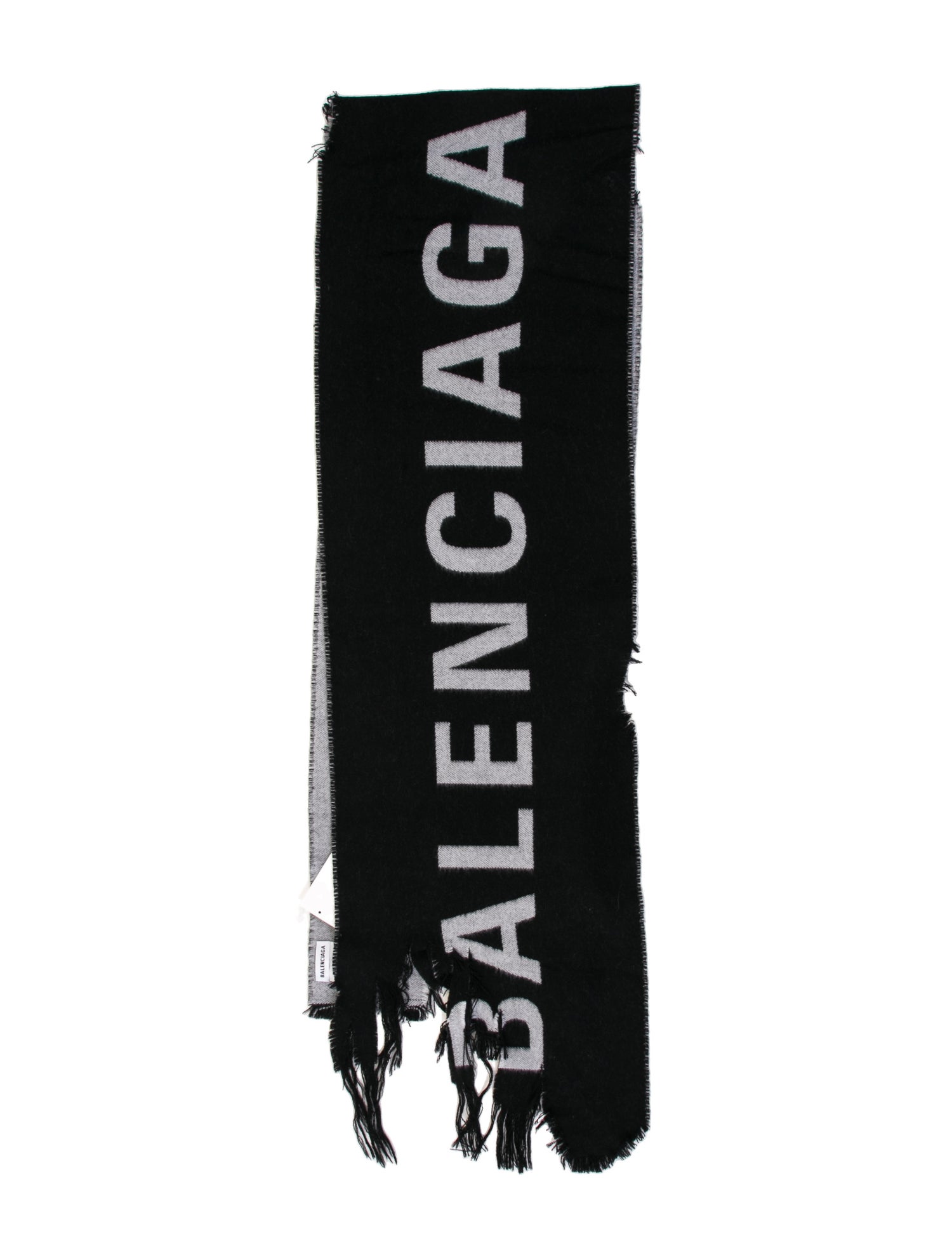 Balenciaga Wool Printed Scarf