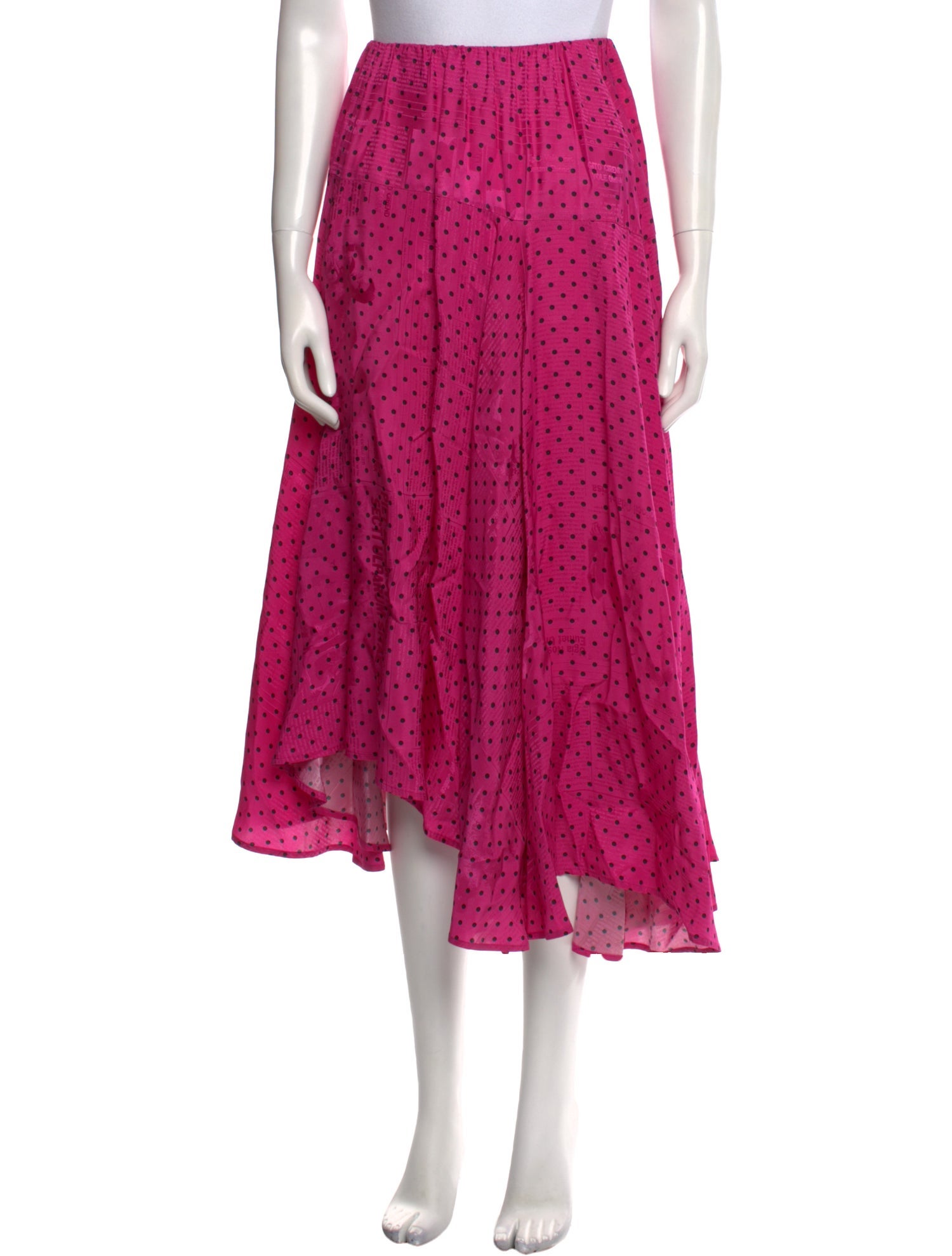 Balenciaga 2020 Midi Length Skirt