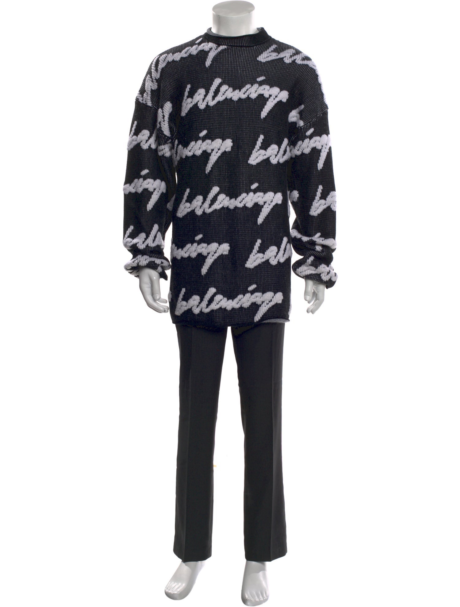Balenciaga 2020 Printed Pullover