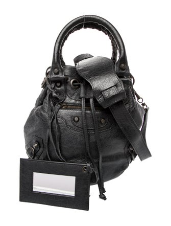 Balenciaga Leather Pompon