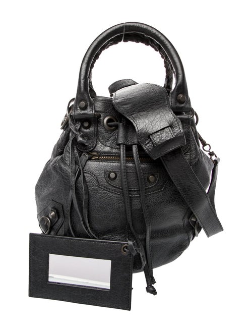 Balenciaga Leather Pompon