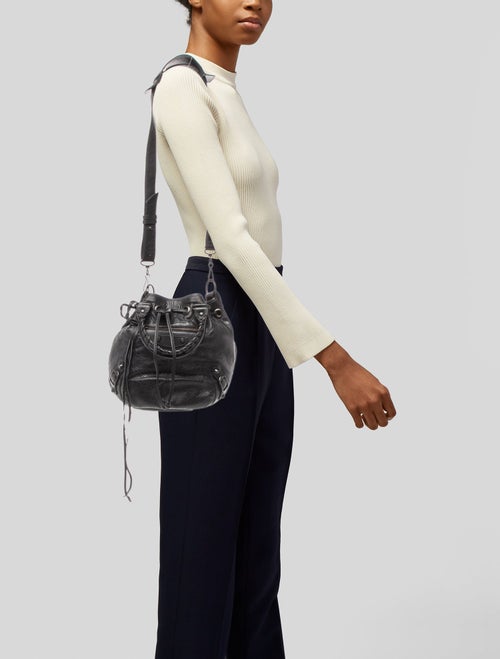 Balenciaga Leather Pompon